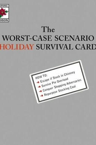 Cover of Worst-Case Scenario Holiday Suvival Cards: Stuck in Chimney