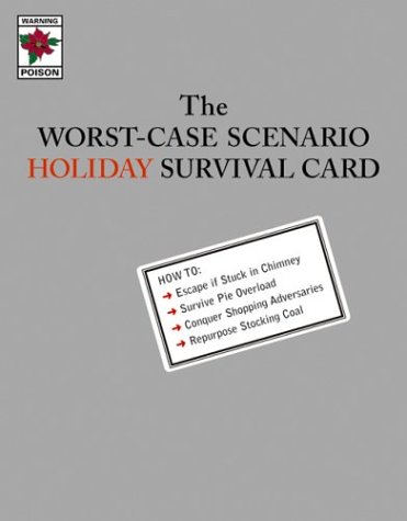 Book cover for Worst-Case Scenario Holiday Suvival Cards: Stuck in Chimney