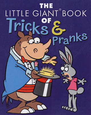 Book cover for The Little Giant Book of Tricks and Pranks