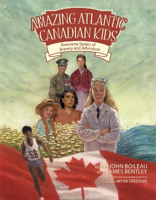 Book cover for Amazing Atlantic Canadian Kids