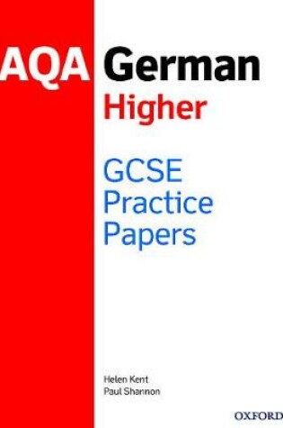 Cover of AQA GCSE German Higher Practice Papers