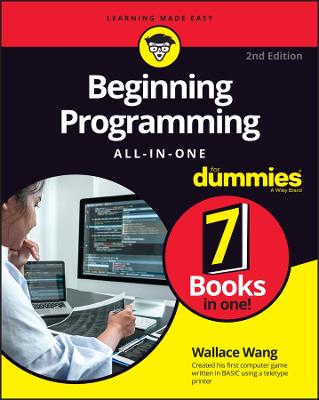 Book cover for Beginning Programming All-in-One For Dummies