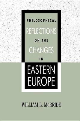 Book cover for Philosophical Reflections on the Changes in Eastern Europe