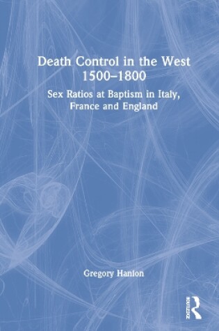 Cover of Death Control in the West 1500–1800