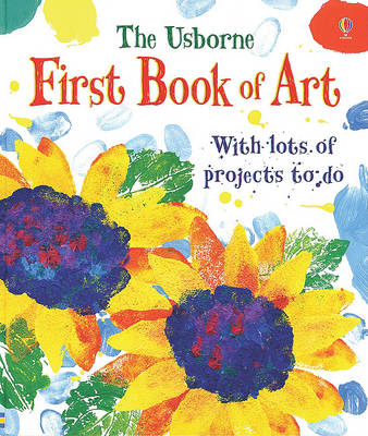 Book cover for The Usborne First Book of Art