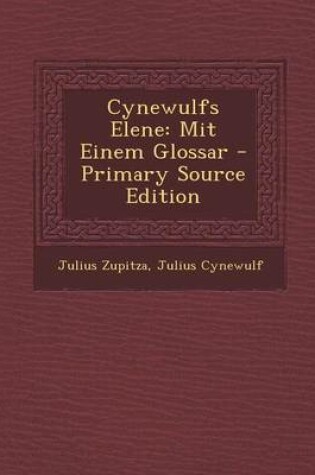 Cover of Cynewulfs Elene