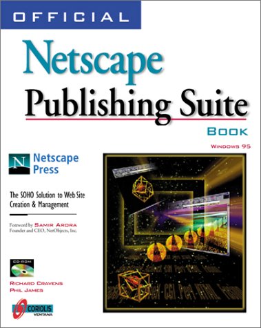 Book cover for The Official Netscape Publishing Suite