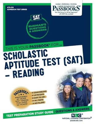 Book cover for SAT Reading (Ats-21b)