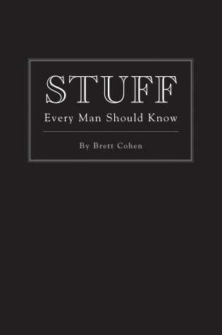 Cover of Stuff Every Man Should Know