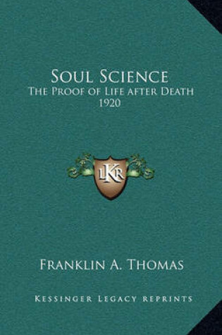 Cover of Soul Science