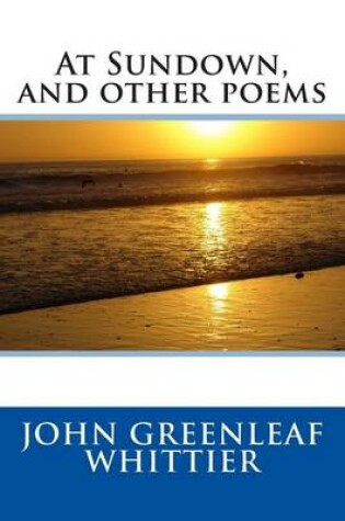 Cover of At Sundown, and Other Poems