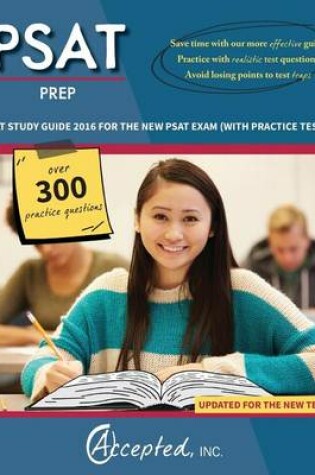 Cover of PSAT Prep PSAT Study Guide 2016 for the New PSAT Exam (with Practice Tests)