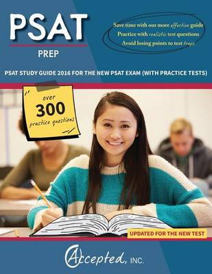 Cover of PSAT Prep PSAT Study Guide 2016 for the New PSAT Exam (with Practice Tests)