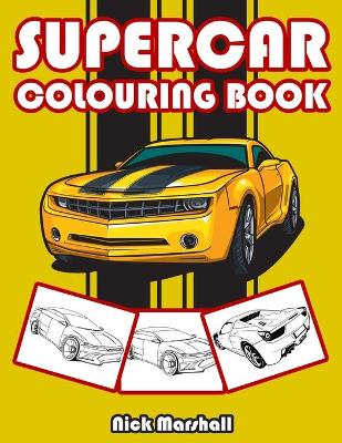 Book cover for Supercar Colouring Book