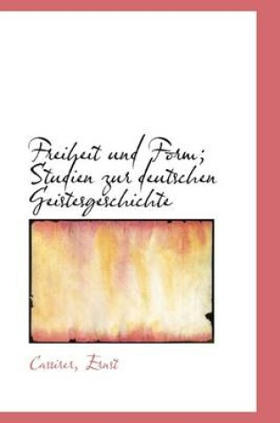 Cover of Freiheit Und Form