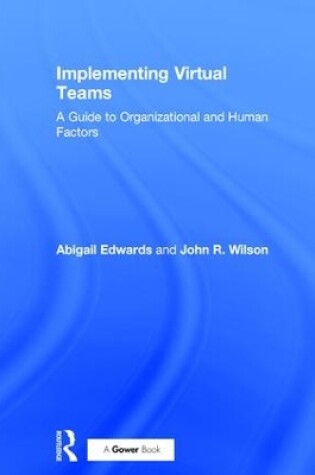 Cover of Implementing Virtual Teams