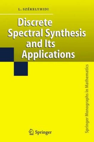 Cover of Discrete Spectral Synthesis and Its Applications