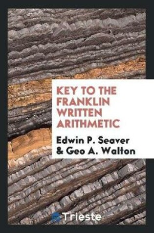 Cover of Key to the Franklin Written Arithmetic