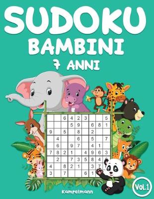 Book cover for Sudoku bambini 7 anni