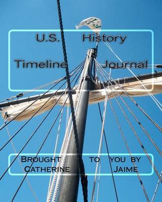 Book cover for U.S. History Timeline Journal