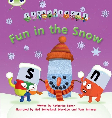 Book cover for Bug Club Phonics - Phase 5 Unit 17: Alphablocks Fun in the Snow