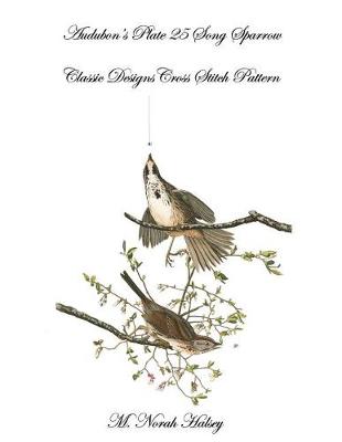 Book cover for Audubon's Plate 25 Song Sparrow