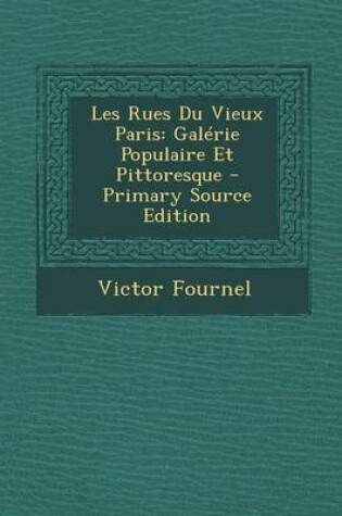 Cover of Les Rues Du Vieux Paris