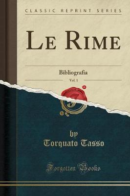 Book cover for Le Rime, Vol. 1