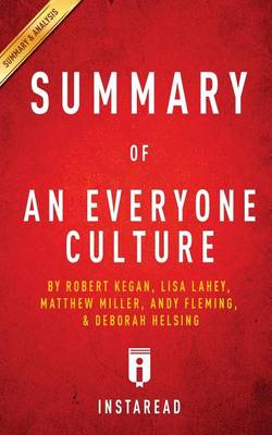 Book cover for Summary of an Everyone Culture