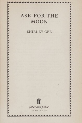 Cover of Ask for the Moon