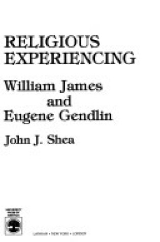 Cover of Religious Experiencing