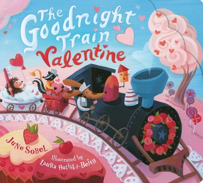 Book cover for The Goodnight Train Valentine