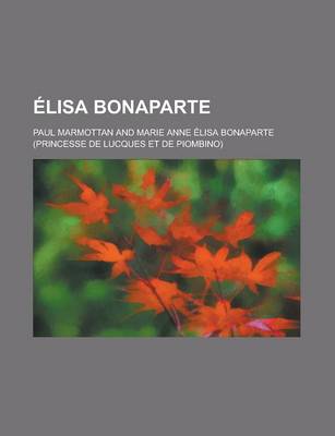 Book cover for Elisa Bonaparte