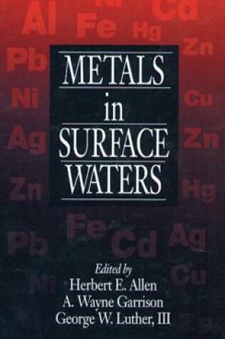 Cover of Metals in Surface Waters