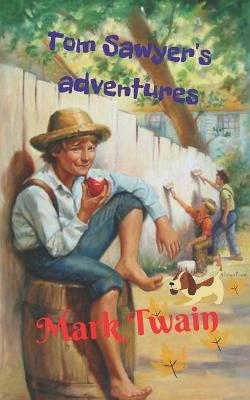 Book cover for Tom Sawyer's adventures