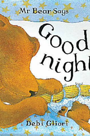Cover of Mr. Bear Says Goodnight