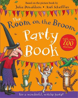 Book cover for The Room on the Broom Party Book