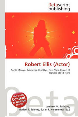 Cover of Robert Ellis (Actor)