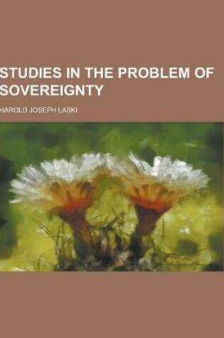 Cover of Studies in the Problem of Sovereignty