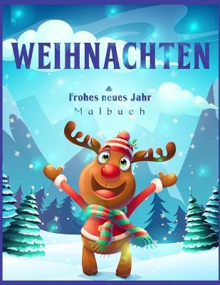 Book cover for Weihnachten Malbuch