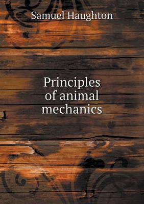 Book cover for Principles of animal mechanics