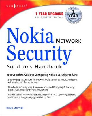 Book cover for Nokia Network Security Solutions Handbook