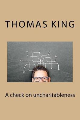 Book cover for A Check on Uncharitableness