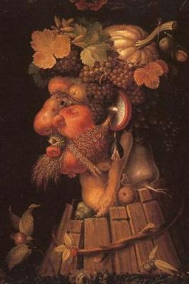 Book cover for Painting Giuseppe Arcimboldo (Seasons) Autumn 1573 Journal