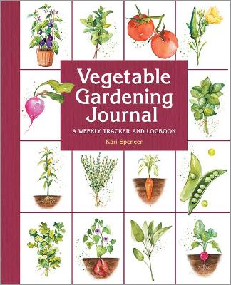 Book cover for Vegetable Gardening Journal