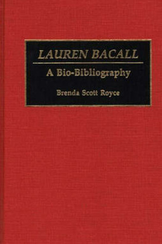 Cover of Lauren Bacall