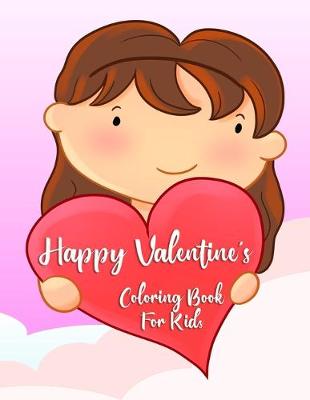 Book cover for Valentine's Day Coloring Book for Kids