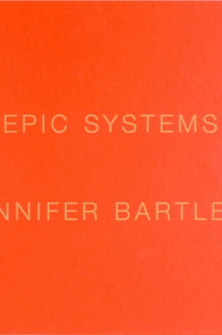 Cover of Jennifer Bartlett: Epic Systems