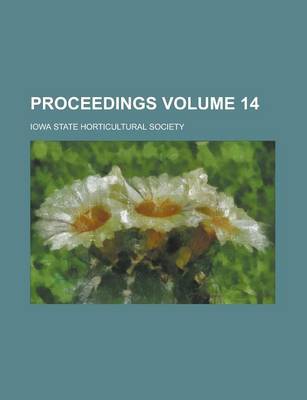 Book cover for Proceedings Volume 14