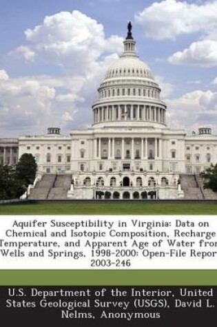 Cover of Aquifer Susceptibility in Virginia